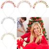 Styling Women Ladies Girls MERRY CHRISTMAS Headband Xmas Headpiece Party Tiara Hair Hoop