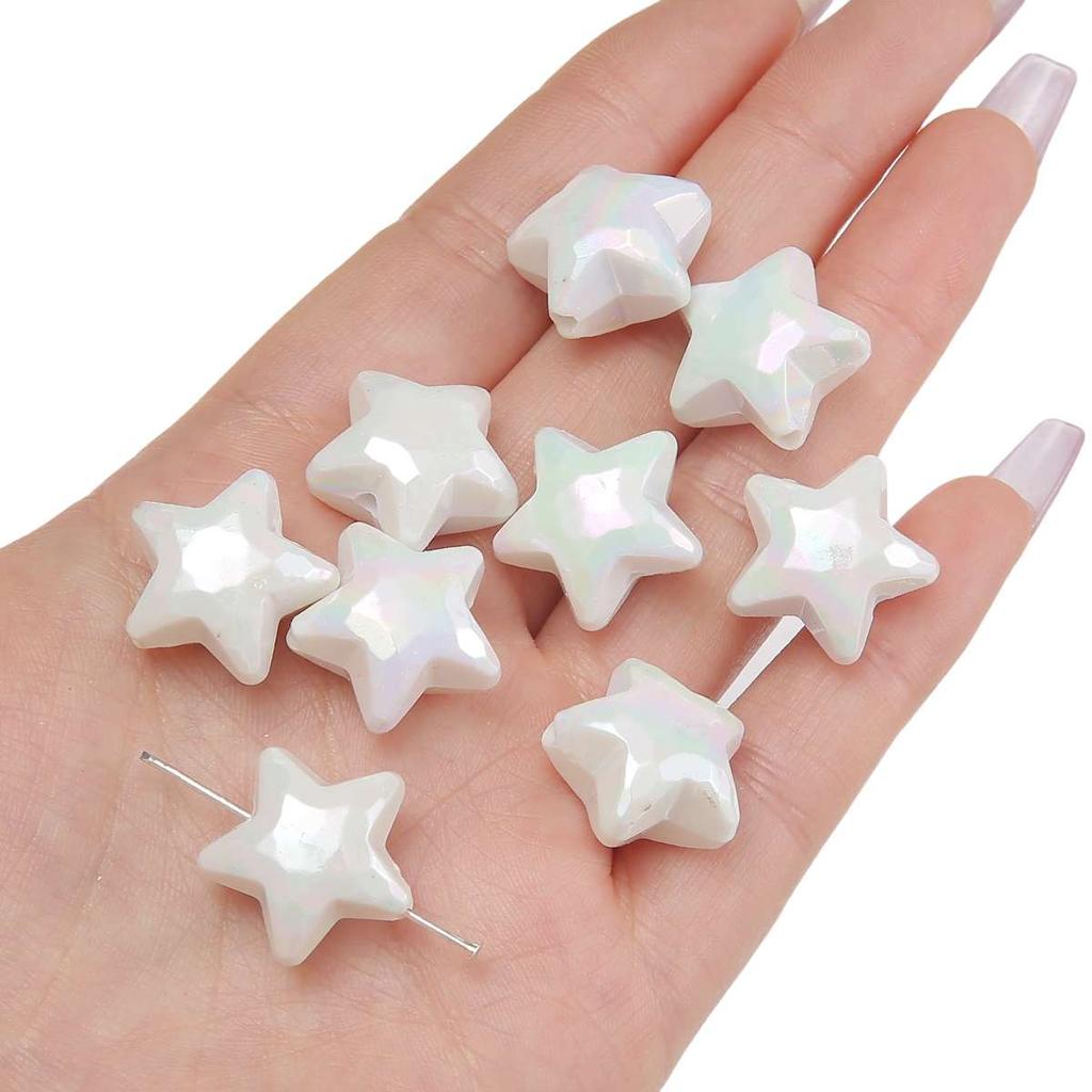 [19X17mm] Color-Plated Peach Heart Beads  Cream Heart-Shaped Beads DIY Handmade Jewelry Accessories