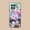 ReZero Rem Ram Matte TPU Mobile Phone Case for Honor 90 80 70 60 50 30 20 10 9 8 7 Pro S SE Lite 5G Colorful Printing Cover