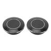 2pcs Motorcycle Frame Hole Cap CNC Aluminum Dustproof Frame Hole Plugs for CMX1100 Black