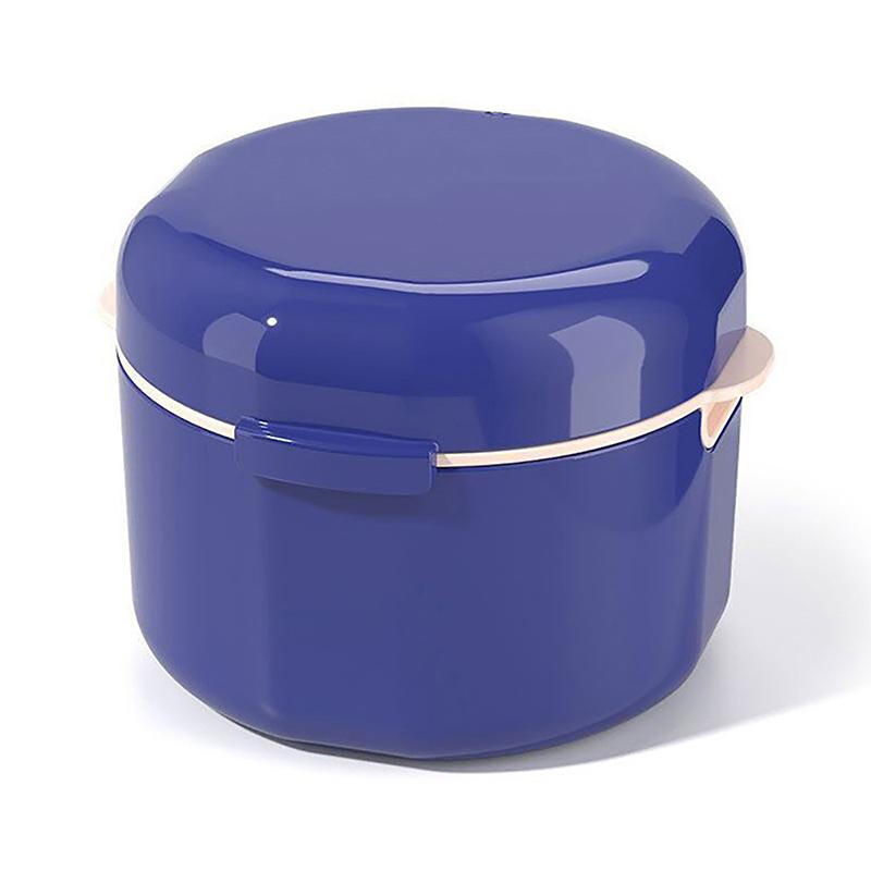 

Футляр для ванночки для зубных протезов, контейнер для стаканчиков, переносной держатель для искусственных зубов, контейнер для замачивания, ортодонтический ретейнер, сетчатый фильтр, корзина для чистки синий