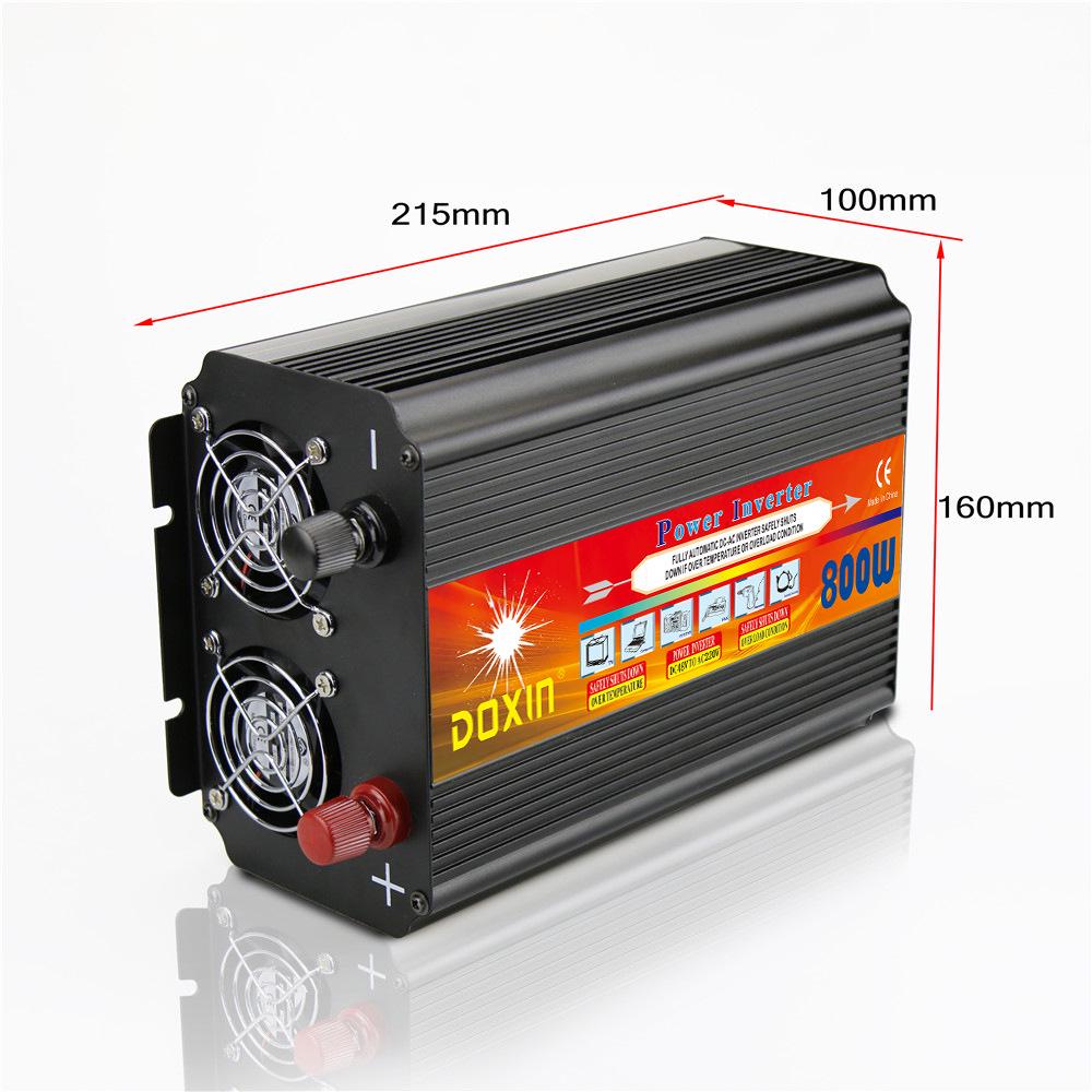 800W High Power Car Inverter with USB and Multiple Protections