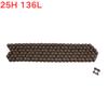 25H 7T Front Sprocket  68T 29mm Rear Sprocket 136/144 Link Chain for 2 Stroke 47cc 49cc Engine Pocket Bike Mini ATV Quad Scooter