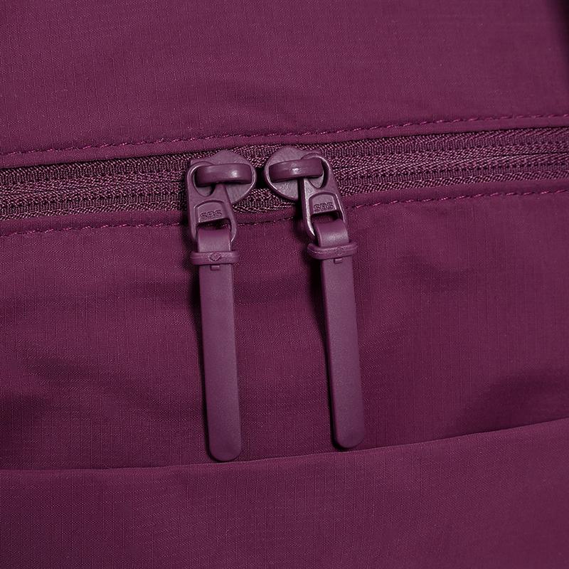 Luggage Bag Large Capacity Foldable Storage Bag Solid Color Water-Repellent Travel Bag