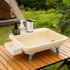 Portable Sink with Electric   Easy Setup Mobile Hand Wash Station for Outdoor Dishwashing Camping