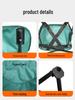 Tanli Outdoor Folding Moon Chair - Thickened Carbon Steel, Portable for Camping, Picnics, and Fishing