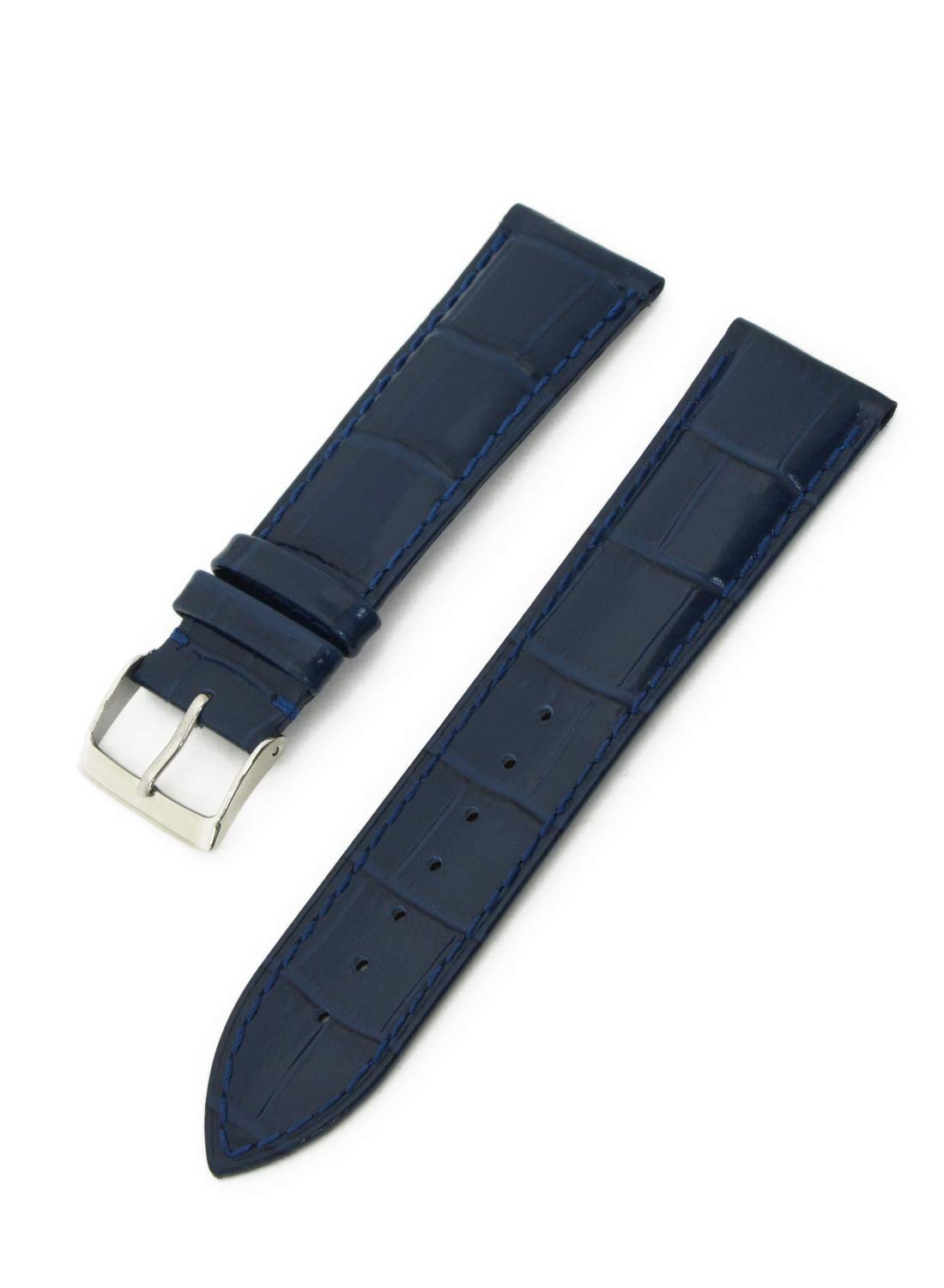 

CASSIS Calfskin Watch Strap, Waterproof Back, MULHOUSE Series, 22mm, Dark Blue, with Replacement Tool, U0040656062022