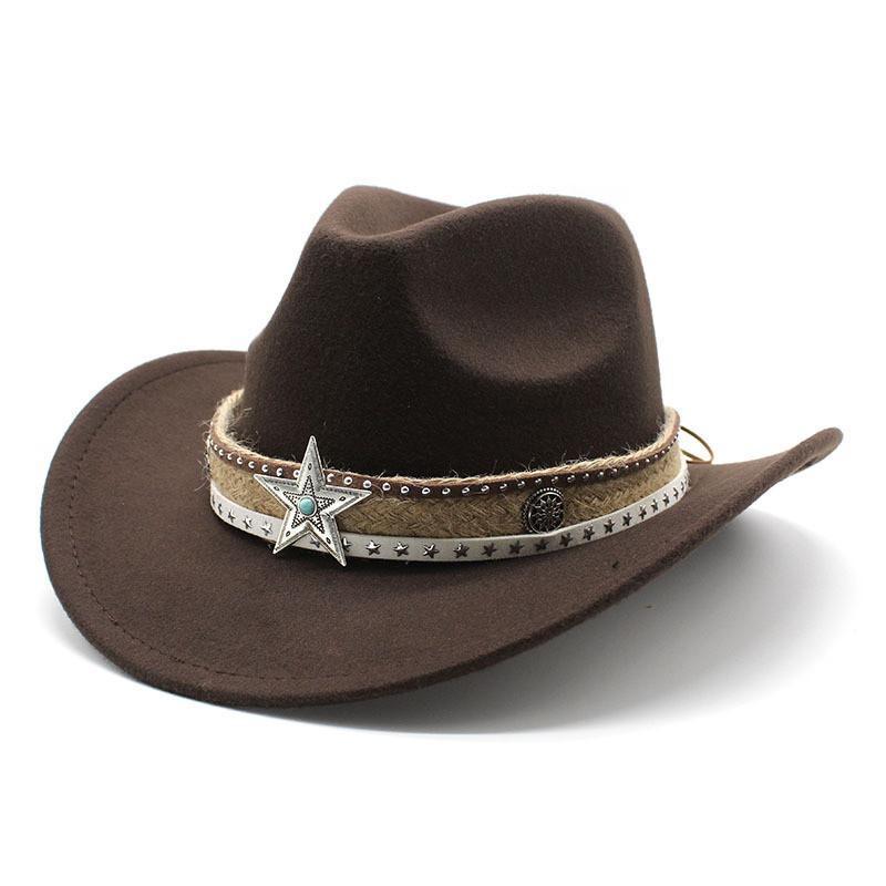 Classic Wool Felt Fedora Hat With Wide Brim For Summer Stylish Men Women