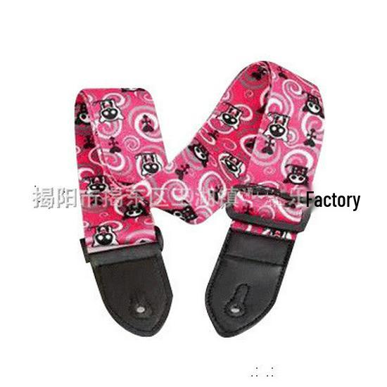 Polyester Gitarren-Schultergurte im Ethno-Stil für E-Gitarren & Akustikgitarren