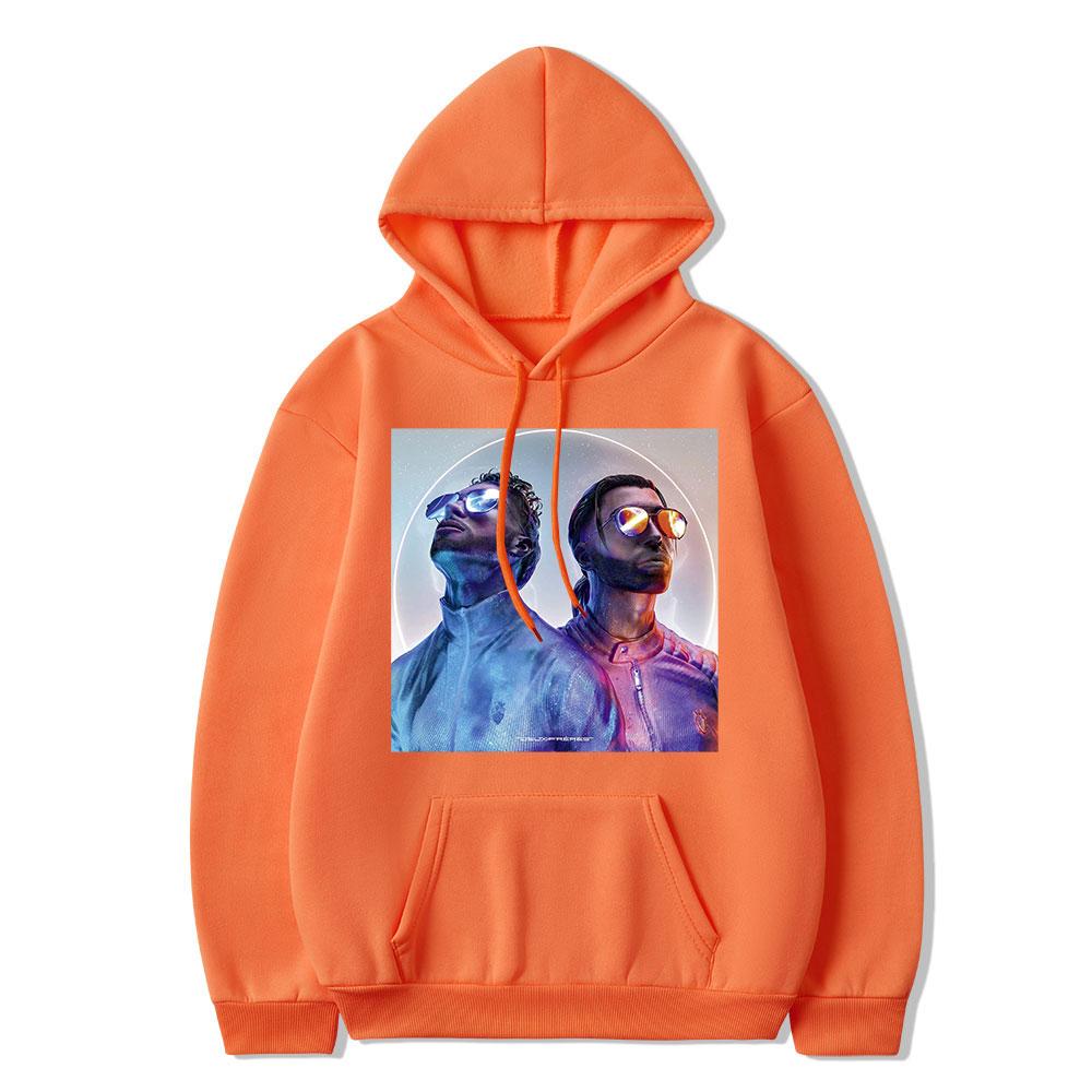 Le Monde Chico Album PNL Толстовка Французская рэп-группа Harajuku Хлопковая толстовка — фото 6