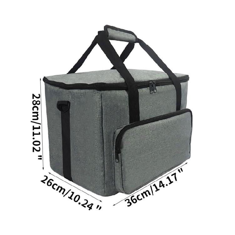 Portable Power Station Bag Oxford Cloth Waterproof Carrying for Case for w/Front