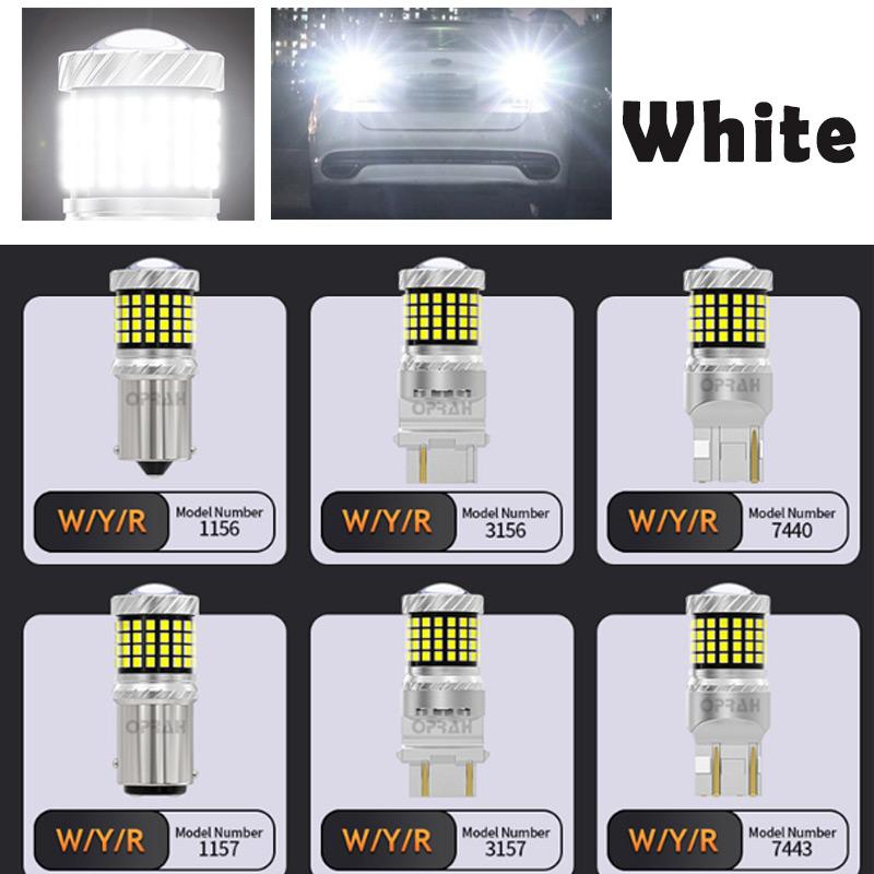

2 шт. Светодиодные лампы 1156 ba15s P21W BAU15S PY21W 2016 1157 BAY15D 7440 7443 3157 T20 Лампа заднего хода Указатель поворота 12 В 24 В для грузовика 2PCS&3157 P27/7W T25 белый