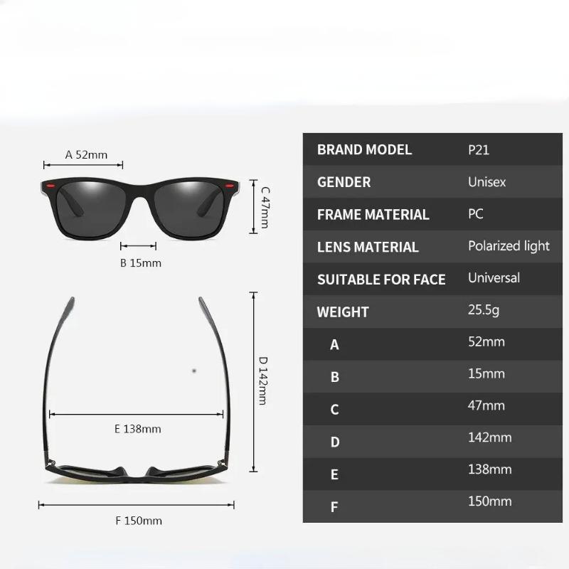 Polarisierte Sonnenbrille für Herren, Luxus-Sonnenbrille zum Autofahren, klassische Herrenbrille, Sonnenbrille für Reisen, Angeln, UV400