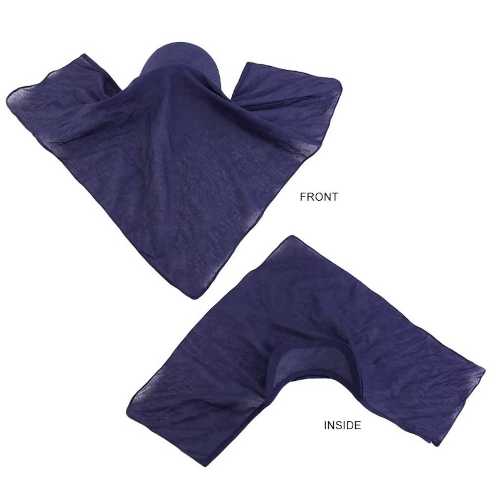 Pre-Tied Style Turban Hat Breathable Sun Protection Hat Fashion Sun Visor Hat  Outdoor Summer