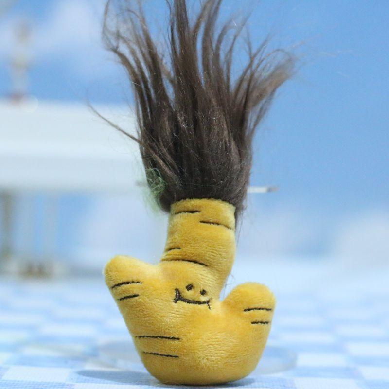 Adorable Cute Vegetable Pumpkin Plush Doll Keychain With Soft Pp Cotton Filling Ideal For Kids