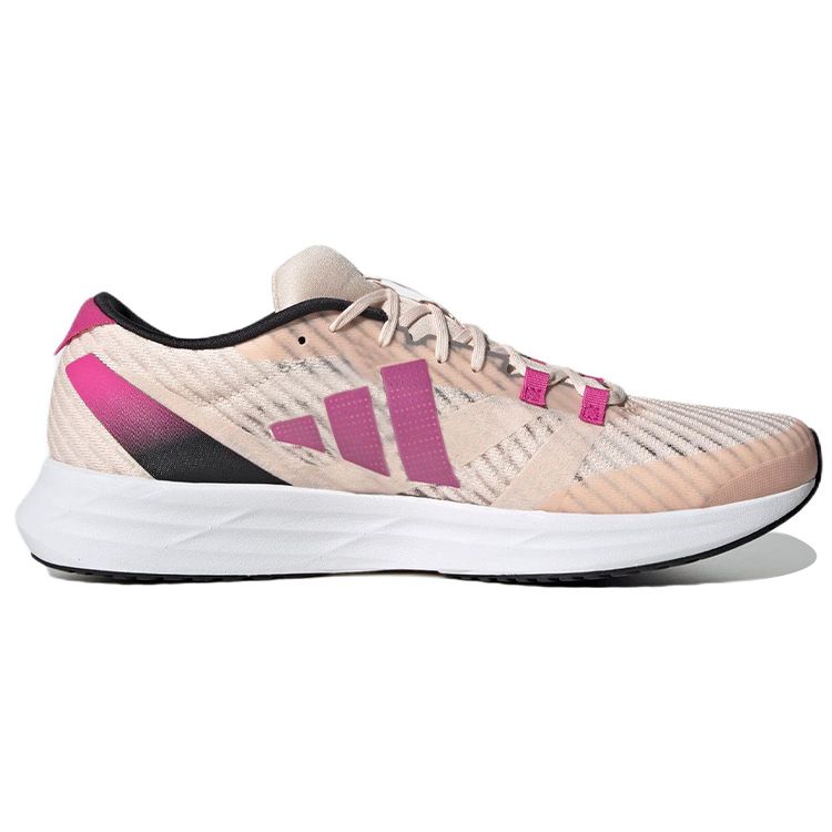 Adidas Adizero Rc 5 Comfortable Trendy Fabric Non-Slip Wear-Resistant Lightweight Low-Top Running Shoes Men Sneakers Pink HQ3678