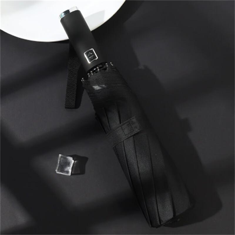 Heavy-Duty Automatic Sun & Rain Folding Umbrella