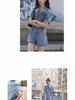 Women's Summer 2026 Age-Defying Denim Two-Piece: Stylish Short Jacket & Shorts Set