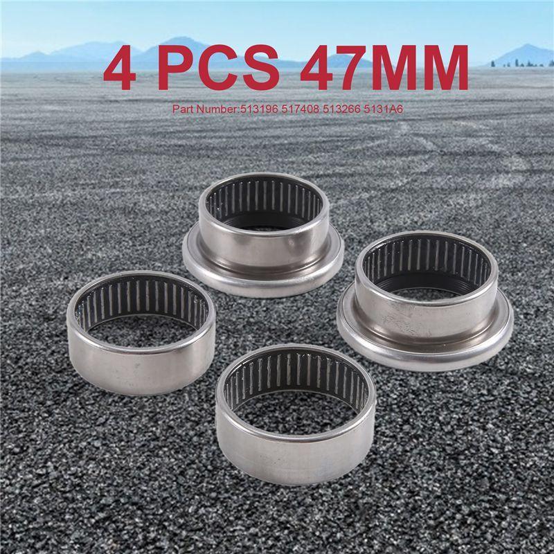 513196 517408 513266 5131A6 For 206 Rear Axle Trailing Bushing Bearing Repair Kit 4 PCS 47MM