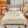 Pure Cotton & Mulberry Silk Jacquard Quilt - All-Season, Spring, Autumn, Winter, Mother-Child Gift Quilt