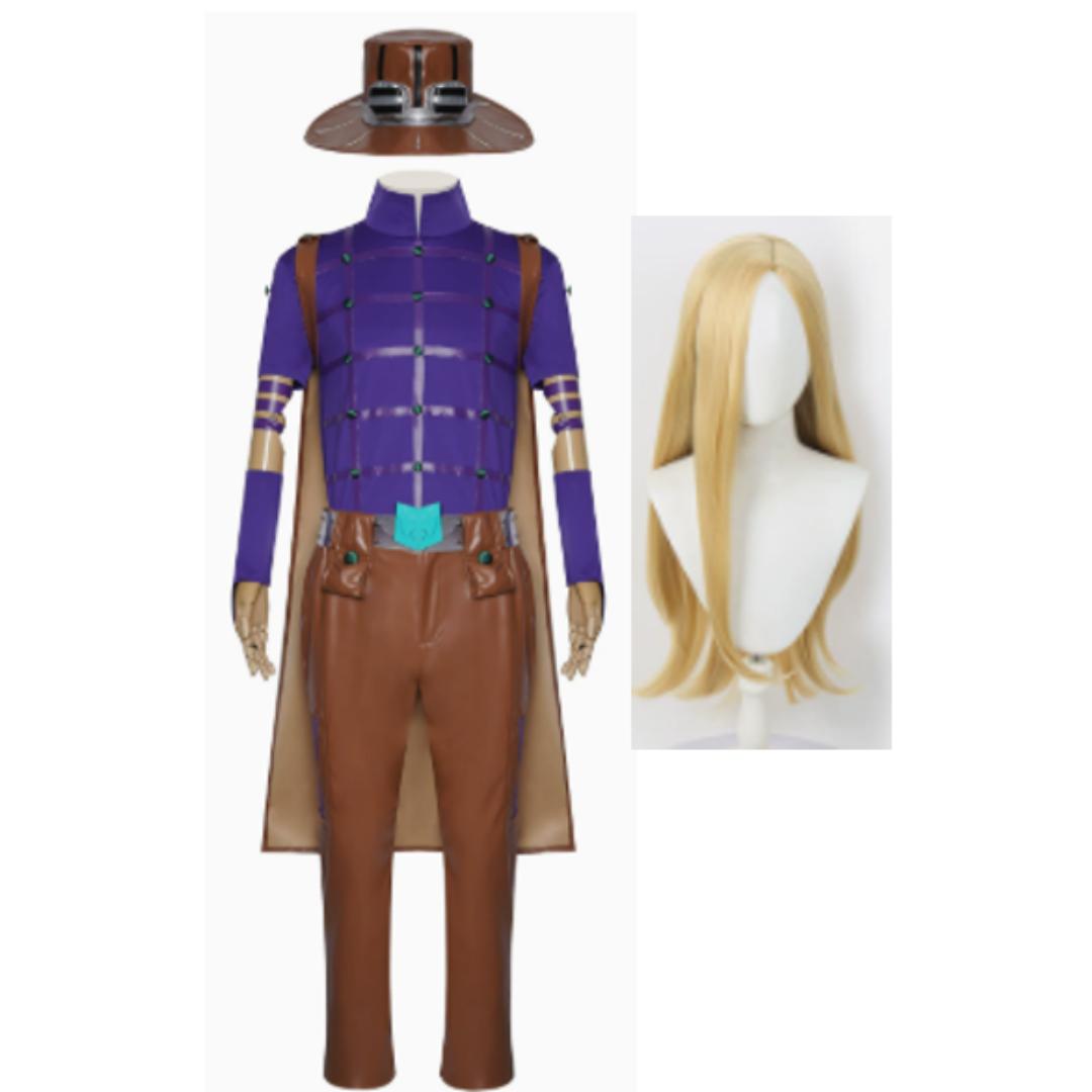 JoJo`s Bizarre Adventure Cosplay Costume Set
