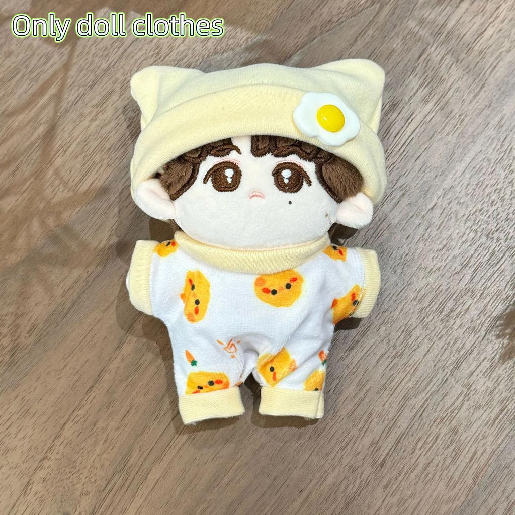 10Cm Doll Clothes Cotton Toy Accessories Diy Dolls Replacement Outfit Clothes Toy Accessories