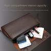 Men's Lychee Pattern Business Clutch Bag