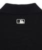 Emelbi Varsity Small Curly Oversized Collared T-Shirt Ny (Black)