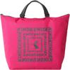 [KINOKUNIYA] Kinokuniya Zip-Up Shoulder Bag, Rose Pink