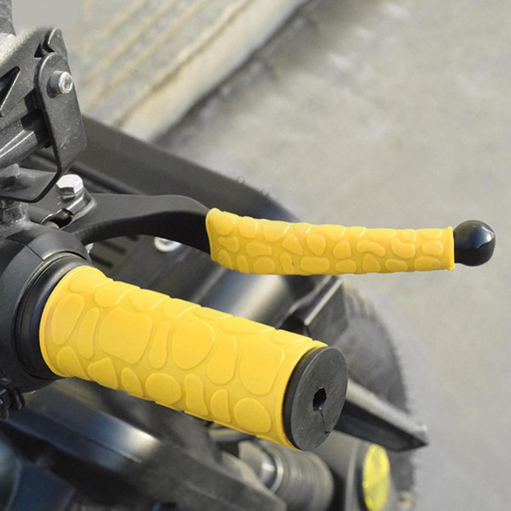 Non-slip Rubber Grip Glove Motorcycle Handle Cover Universal Heat Shrinkable Grip Cover Sleeve Handlebar Covers Accessories