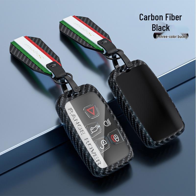 Metal Key Case for Land Rover Range Rover, Freelander, Discovery 5, Defender, Velar Cars.