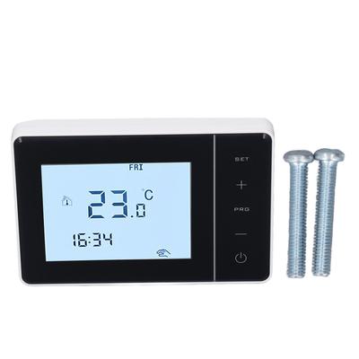 Thermostat Programmable pour Système de Plomberie Domestique LCD Numérique Interrupteur Tactile Intelligent