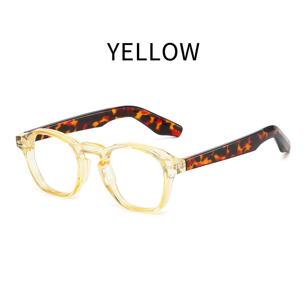 Square-Frame Anti-Blue Light Presbyopia Glasses Fashion Street Style Unisex High-Definition Reading Glasses 0 To +4.0