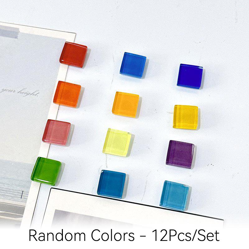 

BOLTIFY Mini Size 1.5cm Mixed Color Mosaic Beads Fridge Magnets DIY Kitchen Home Decoration Memo Board Refrigerator Sticker