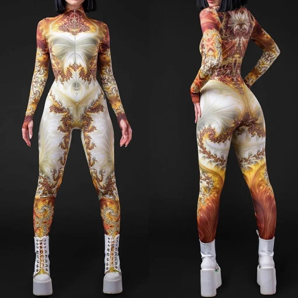 3D Digitaldruck Bühnenkostüme für Erwachsene Halloween-Event Karneval Mottoparty Cosplay Kostüm Rollenspiel Spiel Anzug
