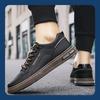 Spring New Casual Shoes  White Shoes Men's Korean Trendy Versatile Flat Shoes Youth Casual Men Shoes