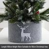 Christmas Felt Tree Skirt & Ornaments Set for Decor