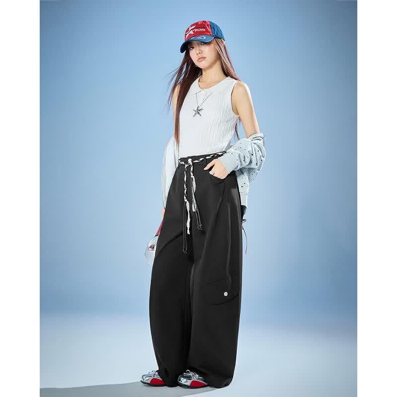 IEF American Workwear Curved Wide-Leg Pants