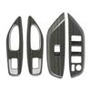 GAFAT PWSW Interior Panels for Toyota Yaris Cross Protective Window Switch Base Drive Window Switch Base Panel Easy Wood Grain Window Switch Base