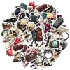 35-100pcs Gothic Skull Stickers Packs Waterproof Diy Skateboard Luggage Laptop Guitar Cool Sticker Decor Gift