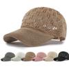HT4369 Baseball Cap Female Breathable Spring Summer Sun Hat Stylish Adjustable Hip Hop Snapback Cap Men Women Mesh Baseball Hat
