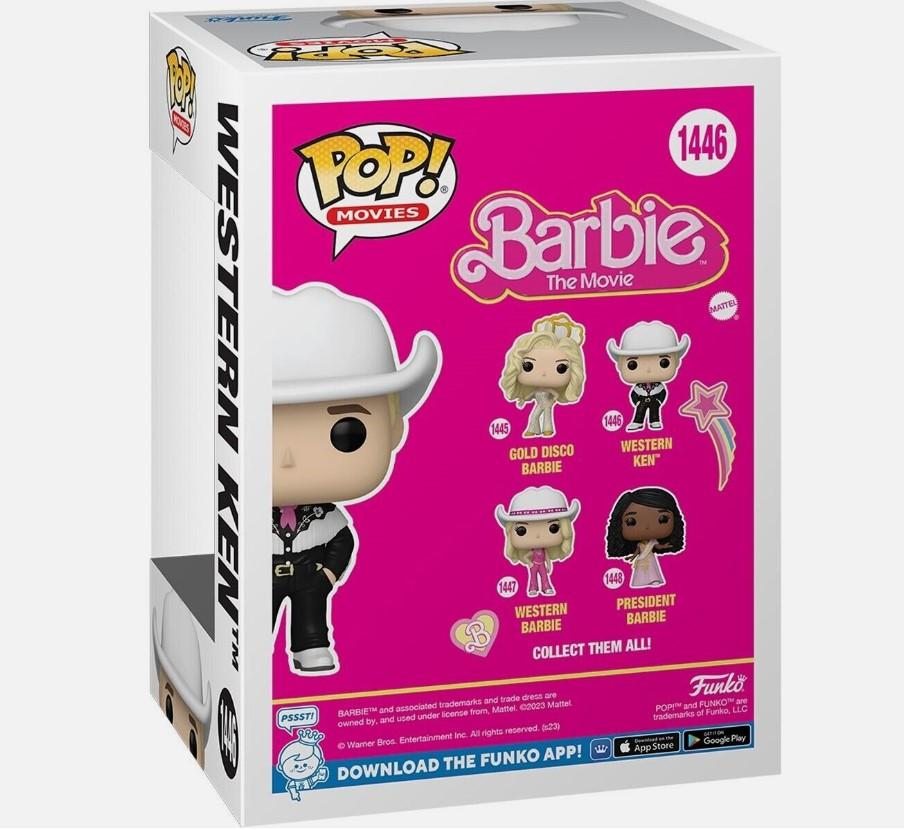 Барби фигурка Фанко Вестерн Кен Funko Pop Western Ken игровая виниловая фигурка #1446