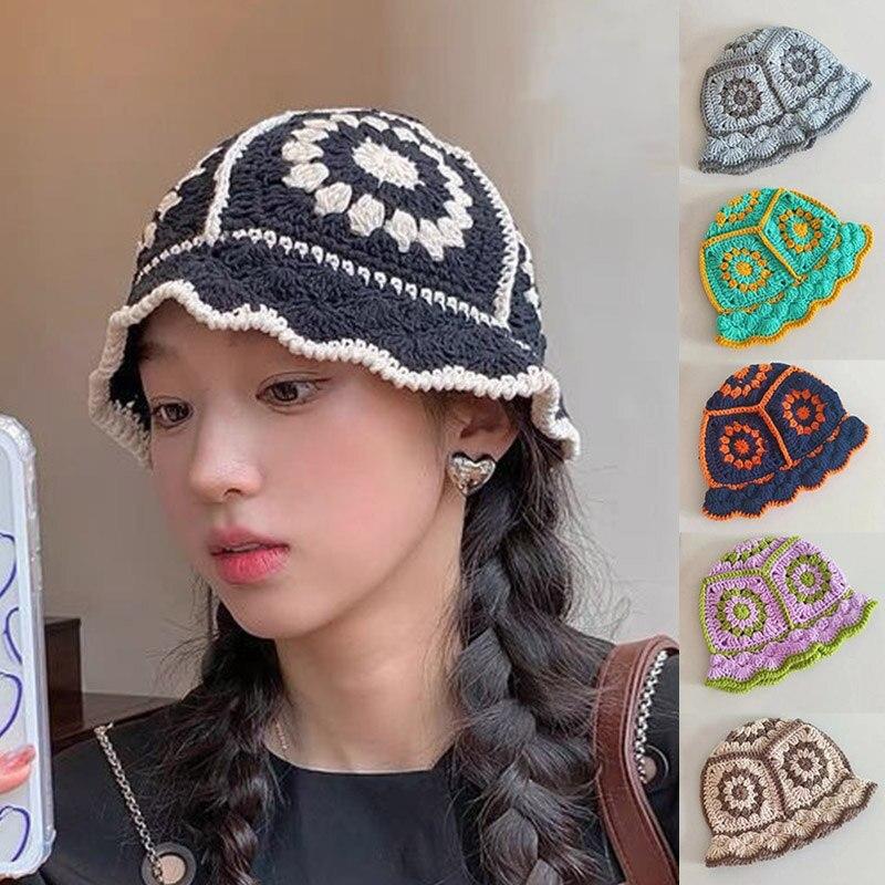 Buy Handmade Crochet Flower Bucket Hats 