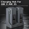 STARTRC Dual Charging Hub for DJI Air 3sAir 3, 65W+ Fast Charging, PD Support & Protection, Storage & Charging Modes, with Two Portable USB Ports for