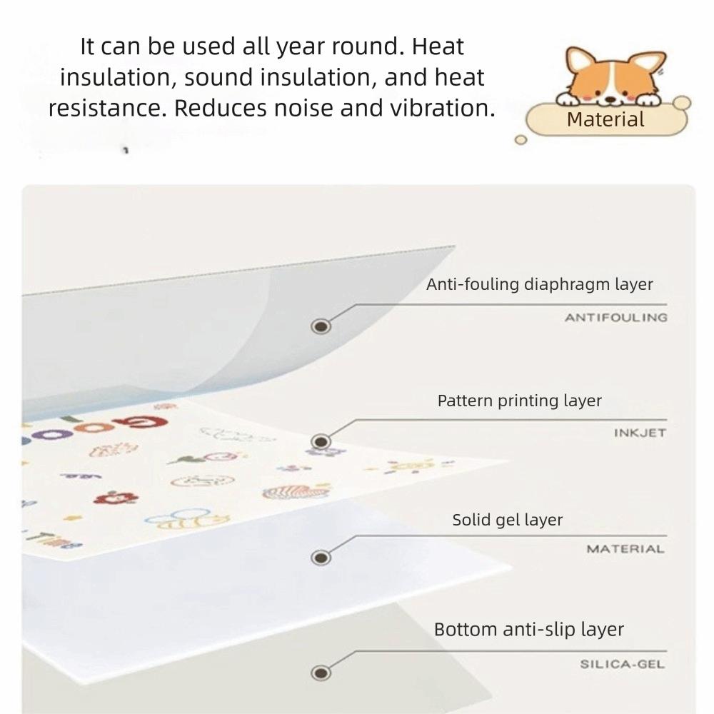 Waterproof Flooring Dog Cat Mat Non Slip Cleaning Mat New Pet Carpet