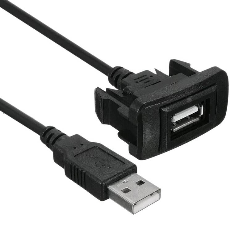 USB Port AUX Cable Adapter Cord Wire Charger Cable Fit for Toyota Corolla New