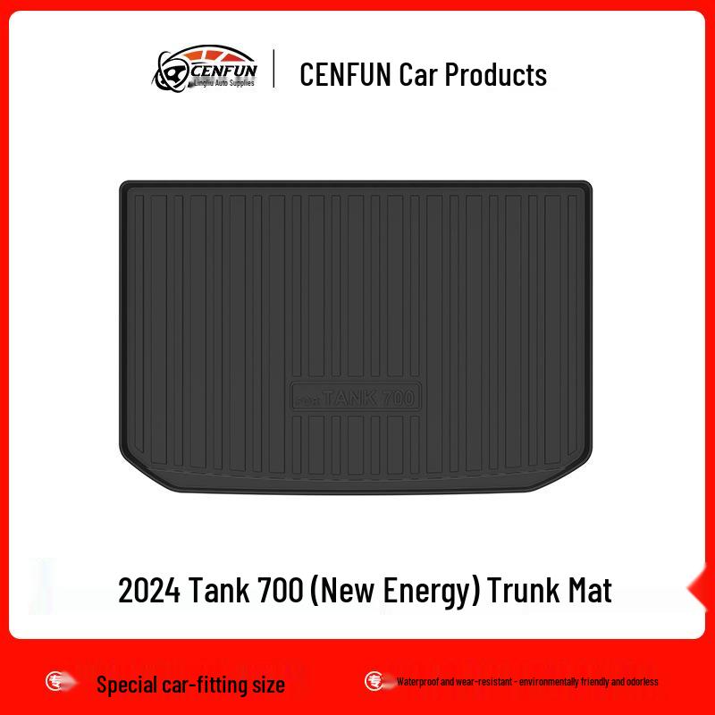 

2024 WEY Tank 700 New Energy Vehicle TPE Floor Mats & Waterproof Trunk Mat