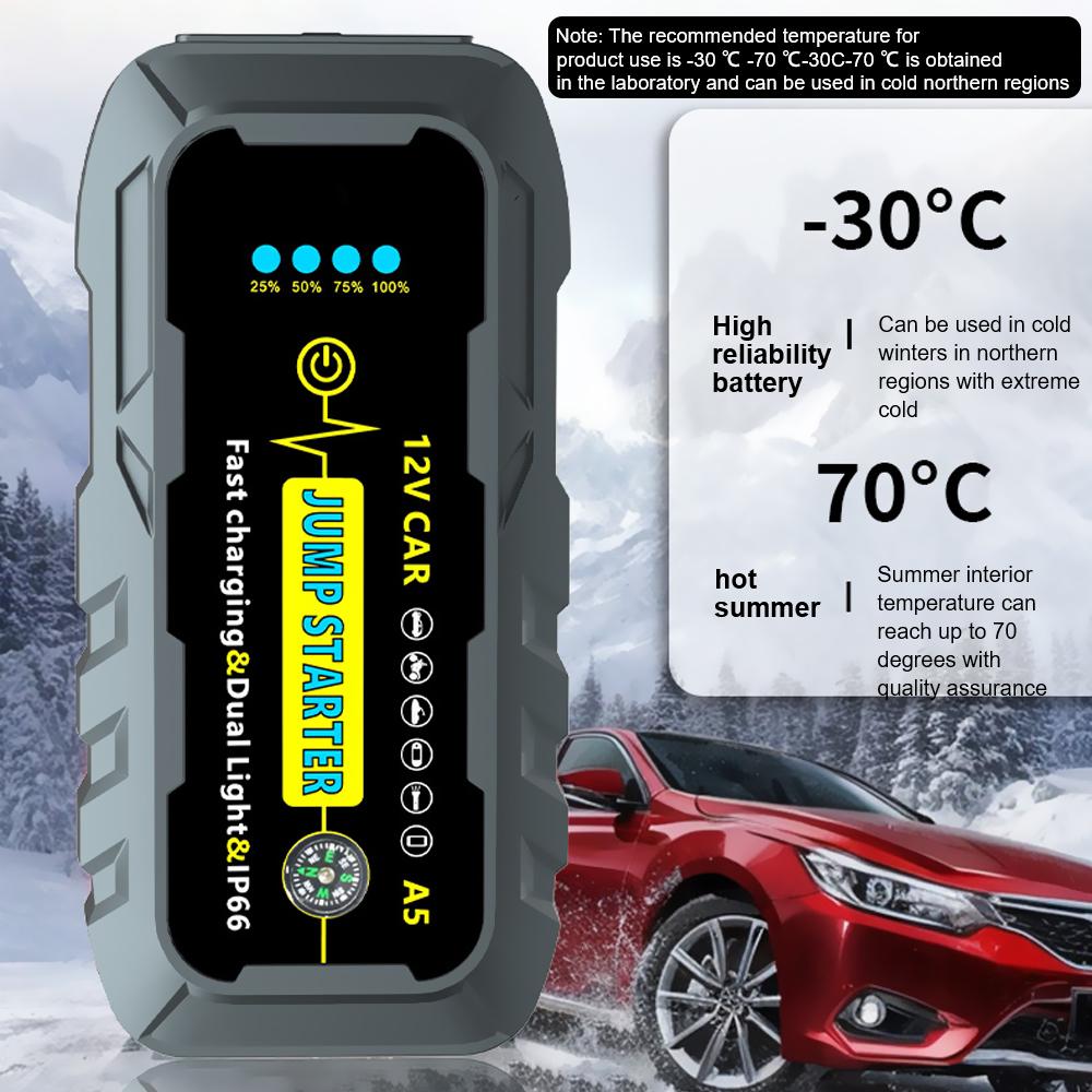 Portable Auto Starting Device Emergency Start 12V Power Bank Booster Car Jump Starter 22200mWh Car Battery Starter 3000A