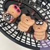 1/3Pcs Adorable Roach Plush Keychain Unique Stuffed Toy Keyring Bag Charm School Bag Accessory Charming Gift