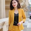 Naviu New Fashion Blazer Women Jackets for Summer Clothes Half Sleeve White Coat Office Lady Work Wear Tops